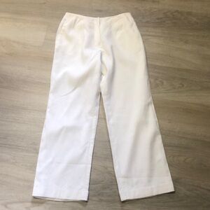 Talbots White Pants Classic and Elegant